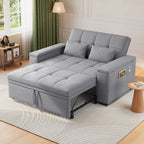 Bealife AR27 Schlafsofa, 3-in-1 Multifunktionssessel mit Liegefunktion & Kissen