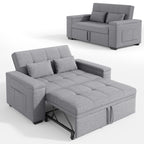 Bealife AR27 Schlafsofa, 3-in-1 Multifunktionssessel mit Liegefunktion & Kissen