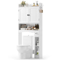 Bealife AP20 Badezimmerschrank, Mehrzweck Hochschrank mit kombinierter Aufbewahrung | 82×20×179 cm