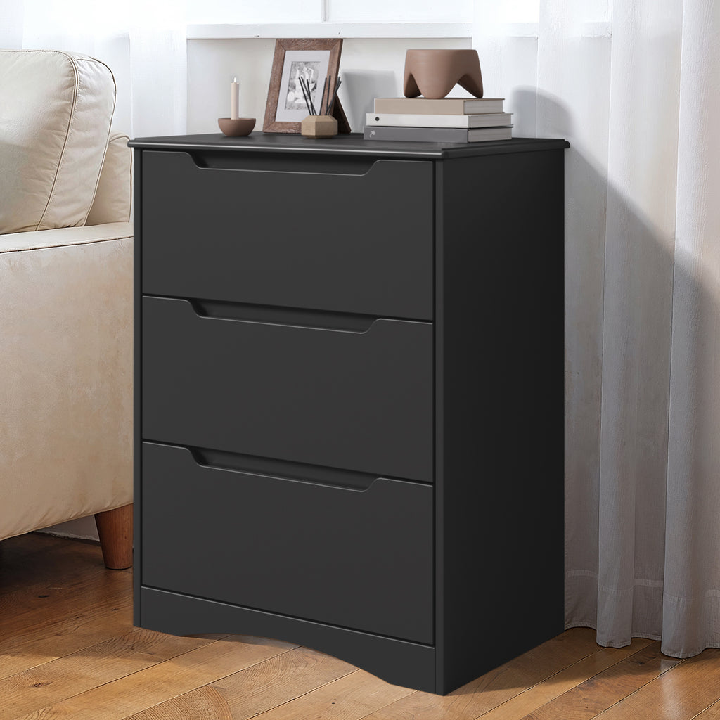 Bealife AP21 Kommode mit 3 Schubladen für Schlafzimmer, Badezimmer und Eingangsbereich