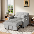 Bealife AR22 Ausziehbares Schlafsofa mit Rollen & Kissen - 191×68×44 cm,  3-in-1  konvertierbares Sofabett