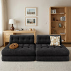 Bealife AR33 3-in-1 faltbarer Sitzsack, 2-Sitzer Sofa, Sessel und Gästebett – Ideal für kleine Räume