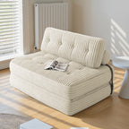 Bealife AR33 3-in-1 faltbarer Sitzsack, 2-Sitzer Sofa, Sessel und Gästebett – Ideal für kleine Räume