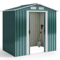 Bealife CC27 Metall Geräteschuppen mit Schloss  – 184×119×186 cm, Wetterfest & Stabil für Werkzeuge & Geräte