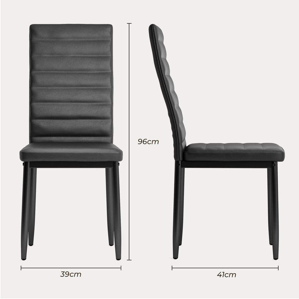 tb12 chairs set black size