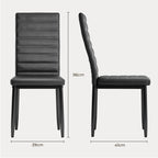 tb12 chairs set black size