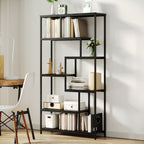 Bealife FS13 Bücherregal, Standregal mit 5-stöckiges bodenstehendes , offenes Bücherregal