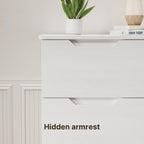 Bealife AP114 Sideboards mit 1 Tür und 3 Schubladen, Kippsicherung & agnetverschluss für Bad, Flur & Schlafzimmer