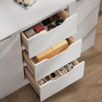 Bealife AP115 Sideboards mit 2 Türen und 3 Schubladen, viel Stauraum, wasserfest und kippsicher für geräumige Wohnzimmer und Badezimmer