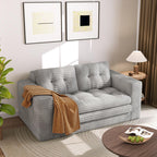 Bealife AR39 Schlafsofas Konvertierbar mit schlaffunktion, Cord Sofa 150cm with Backrest für kleine räume