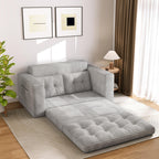 Bealife AR39 Schlafsofas Konvertierbar mit schlaffunktion, Cord Sofa 150cm with Backrest für kleine räume