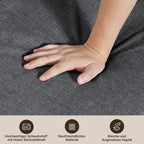 Bealife AR51 Doppel Klappsofa 6-stufig verstellbares , 2-in-1 mit Doppelkissen