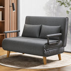 Bealife AR51 Doppel Klappsofa 6-stufig verstellbares , 2-in-1 mit Doppelkissen