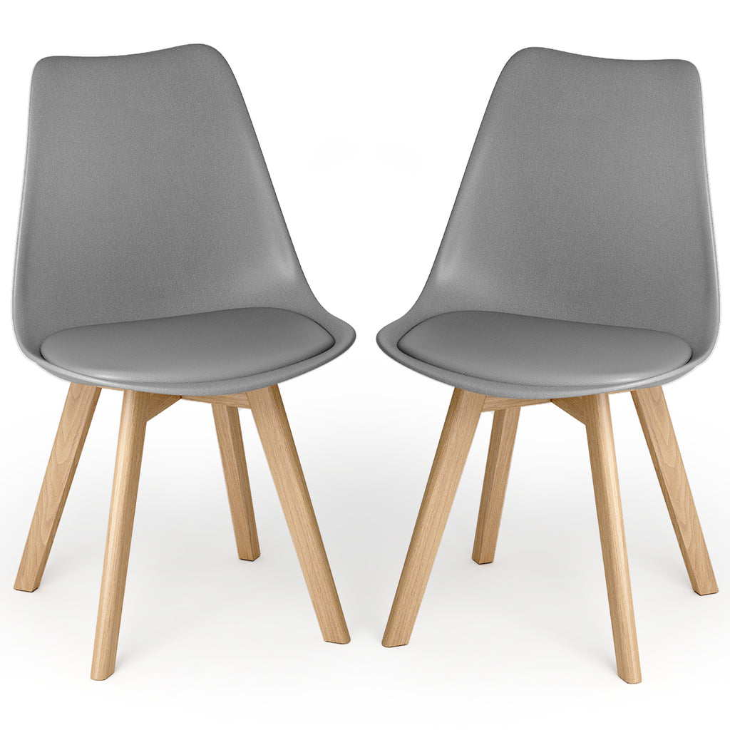 Bealife TB18 Esszimmer Stühle 2er-, 4er- und 6er-Set，Ergonomischen Stühle im skandinavischen Stil für Esszimmer Arbeitszimmer & Schminktisch