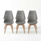 Bealife TB18 Esszimmer Stühle 2er-, 4er- und 6er-Set，Ergonomischen Stühle im skandinavischen Stil für Esszimmer Arbeitszimmer & Schminktisch