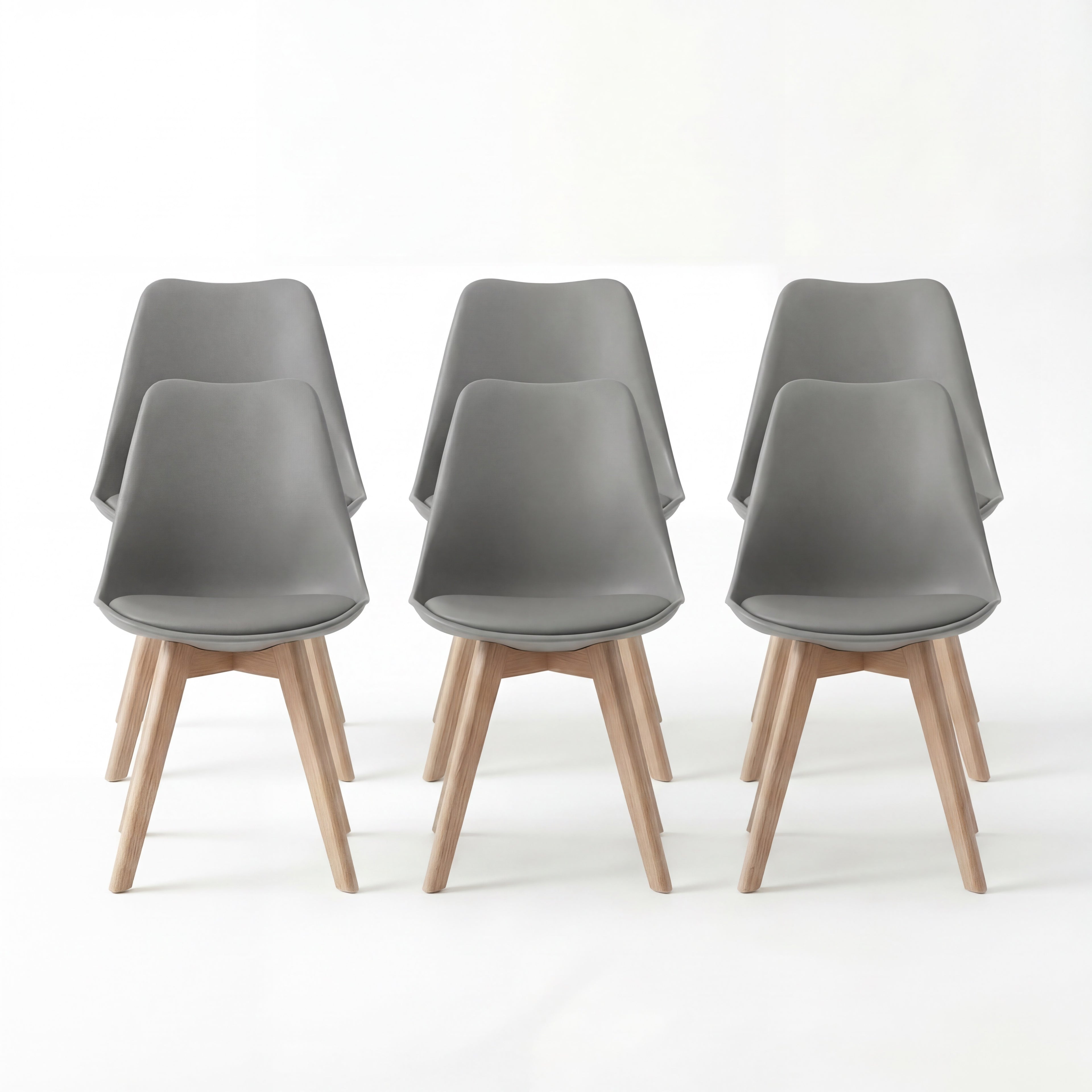 Bealife TB18 Esszimmer Stühle 2er-, 4er- und 6er-Set，Ergonomischen Stühle im skandinavischen Stil für Esszimmer Arbeitszimmer & Schminktisch