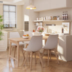 Bealife TB18 Esszimmer Stühle 2er-, 4er- und 6er-Set，Ergonomischen Stühle im skandinavischen Stil für Esszimmer Arbeitszimmer & Schminktisch